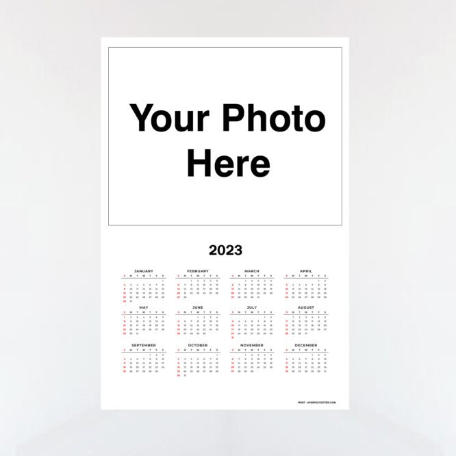 Personalized Wall Calendar | Personalized Gifts - Image 2